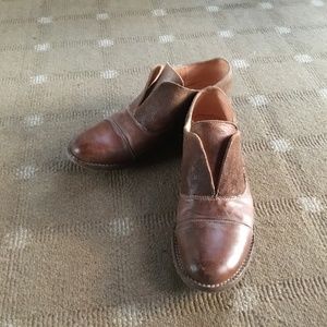 Bed Stu Cobbler Series Rose Leather Slipons